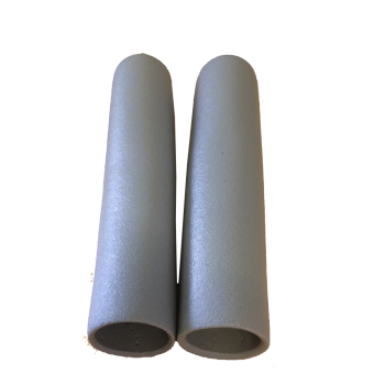 Cow horn handle grips