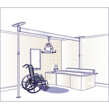 Easytrack 2 ( 1 Post & Wall Bracket)