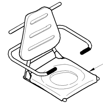 14 - Dipper Ranger Seat Complete