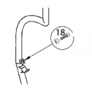 18 - Chair Support Tube fixings and fittings