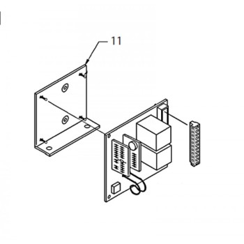11 - PCB Mounting Plate Complete