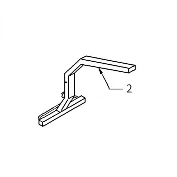 02 - Ranger Seat Support Arm - End Fit (Mermaid only)